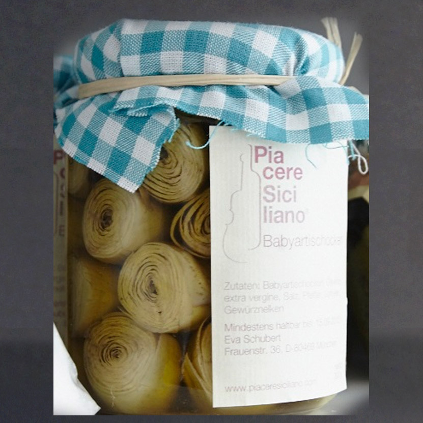 BABY-ARTISCHOCKEN in Olivenöl evo bio 180G