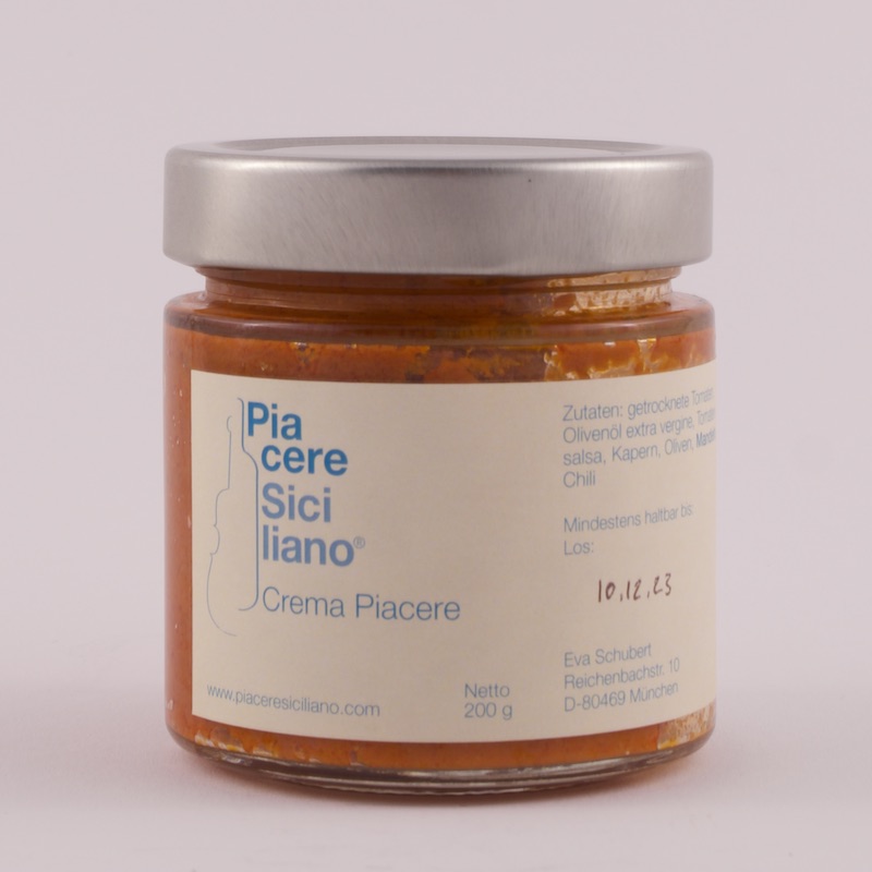 CREMA PIACERE aus sizilianischen TOMATEN 200g