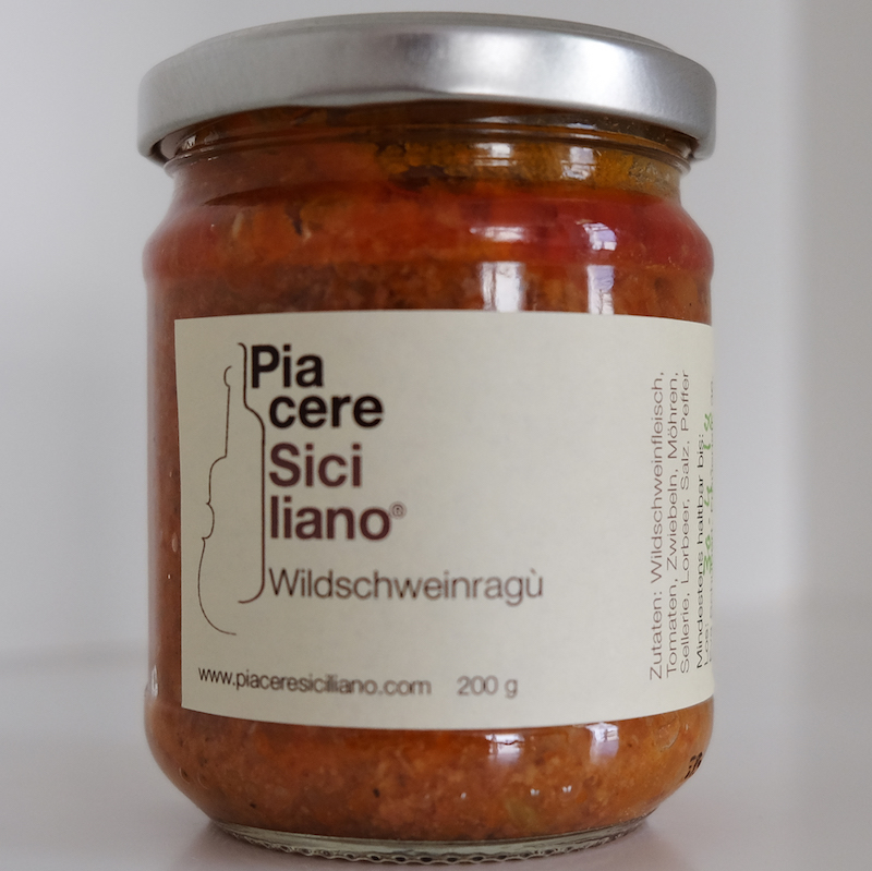 WILDSCHWEINRAGU hausgemacht 200g