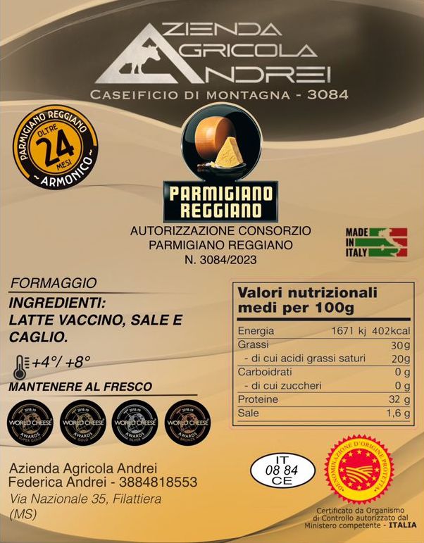 BERG-PARMESAN REGGIANO 500g